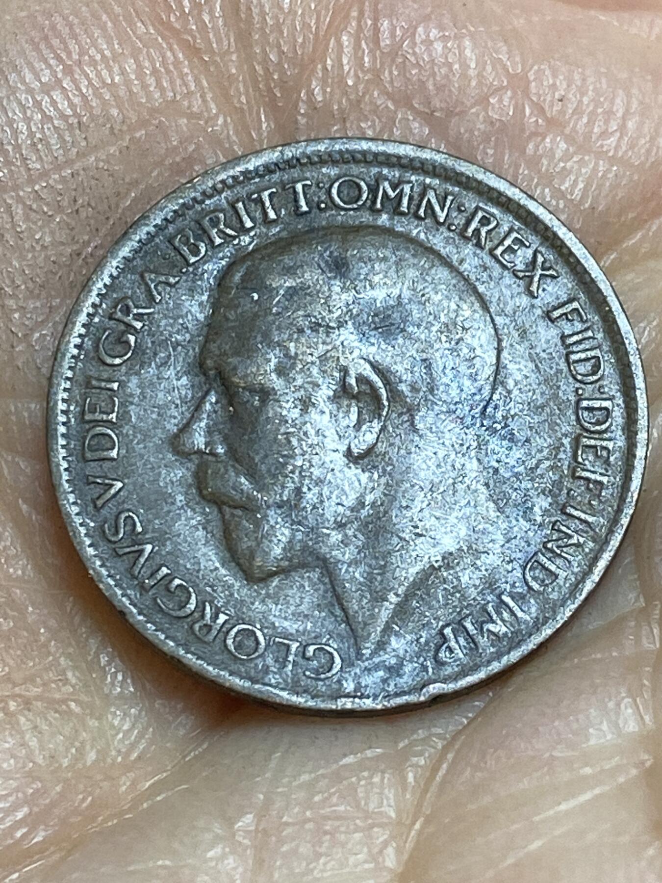 2026年第十四场(总第一百八十三场）外国好品散币场(免佣金) 英国🇬🇧1920年1法新(乔治五世第二版)