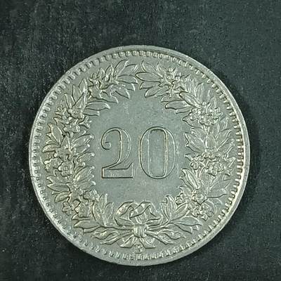 逸泉钱币2026第十五场世界钱币纪念币纸钞A883-1213A - 979 瑞士20分