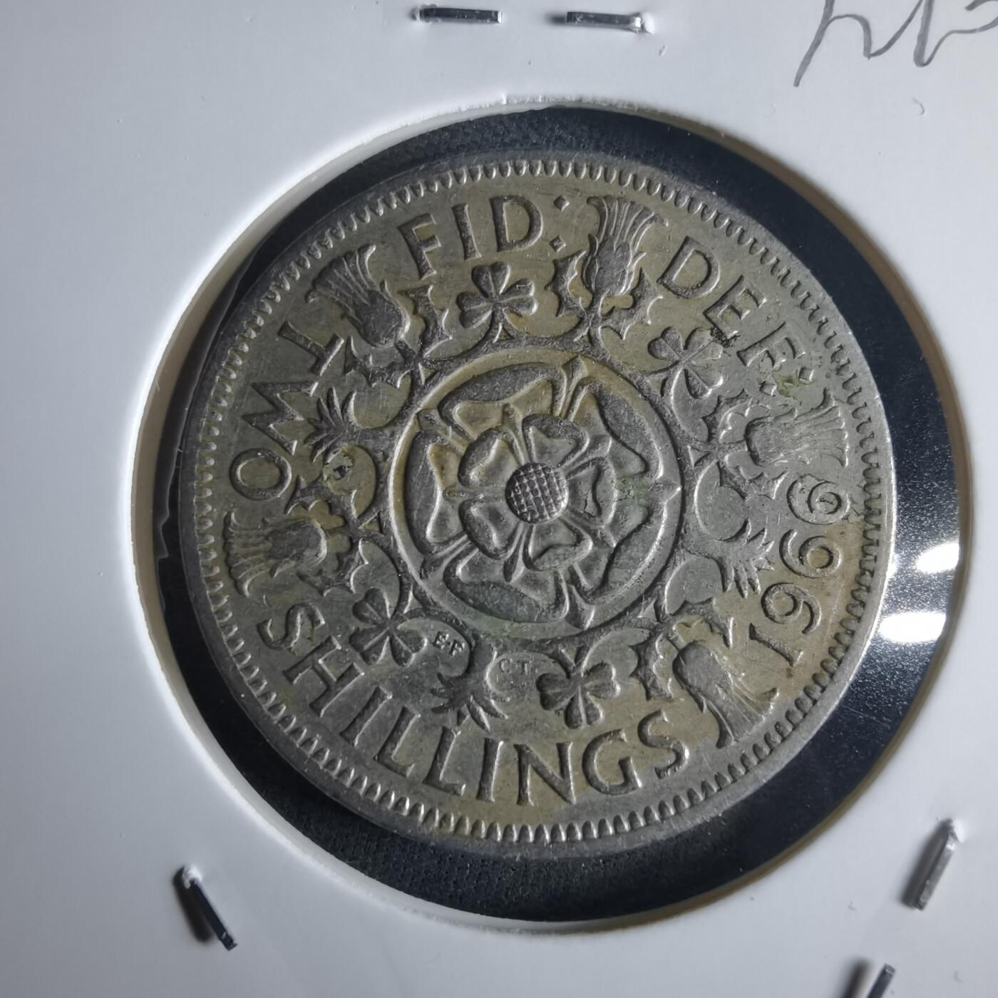 沼泽如烟--第972场 英国1966年2先令