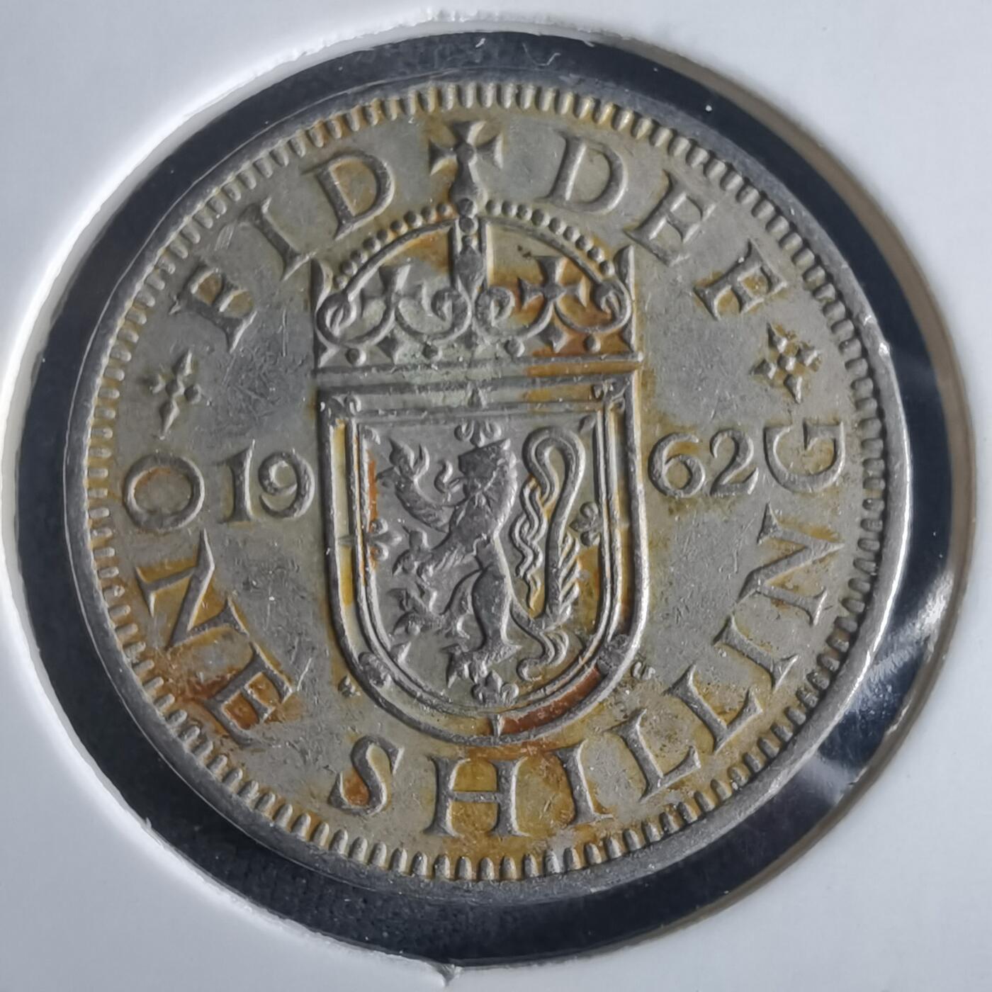 沼泽如烟--第972场 英国1962年1先令