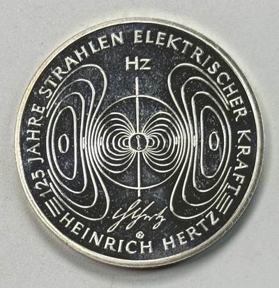 S&S Numismatic世界钱币-拍卖 第119期  - 德国2013年 电磁辐射发现125周年 10欧元精制纪念银币 16克625银