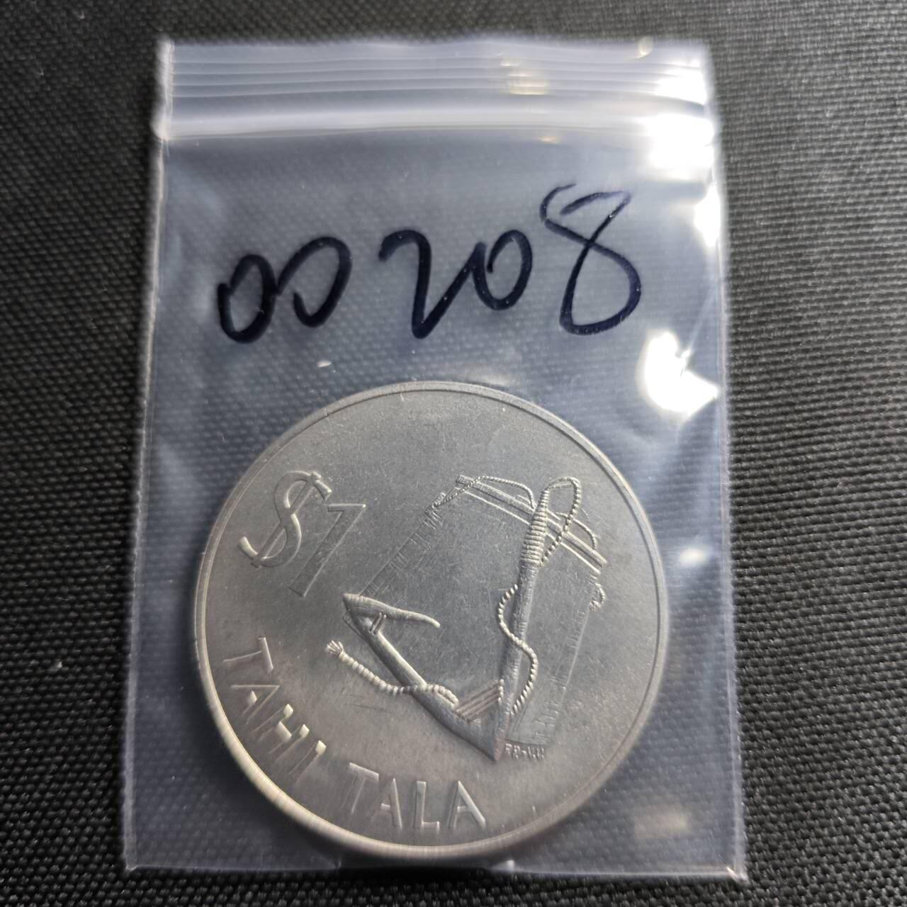 KK钱币收藏小铺  第400期  百期特拍（四拍之四）2月预留时间 周末发货   1979托克劳1元纪念币 发行量仅1.1万