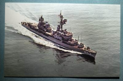 盛世勋华——号角文化勋章邮票专场拍卖第301期 - 美国冷战时期军舰专题明信片 斯坦纳克号驱逐舰