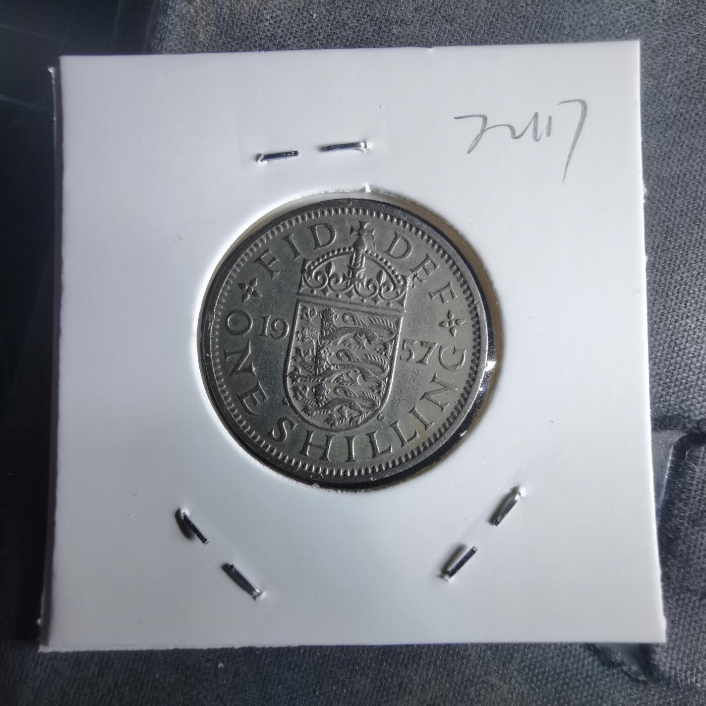 沼泽如烟--第972场 英国1957年1先令