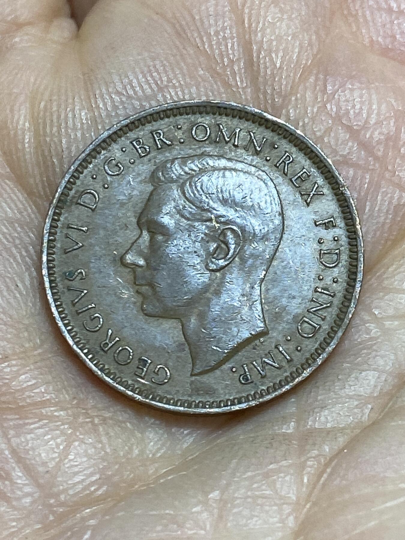 2026年第十四场(总第一百八十三场）外国好品散币场(免佣金) 英国🇬🇧1945年1法新(乔治六世第一版)