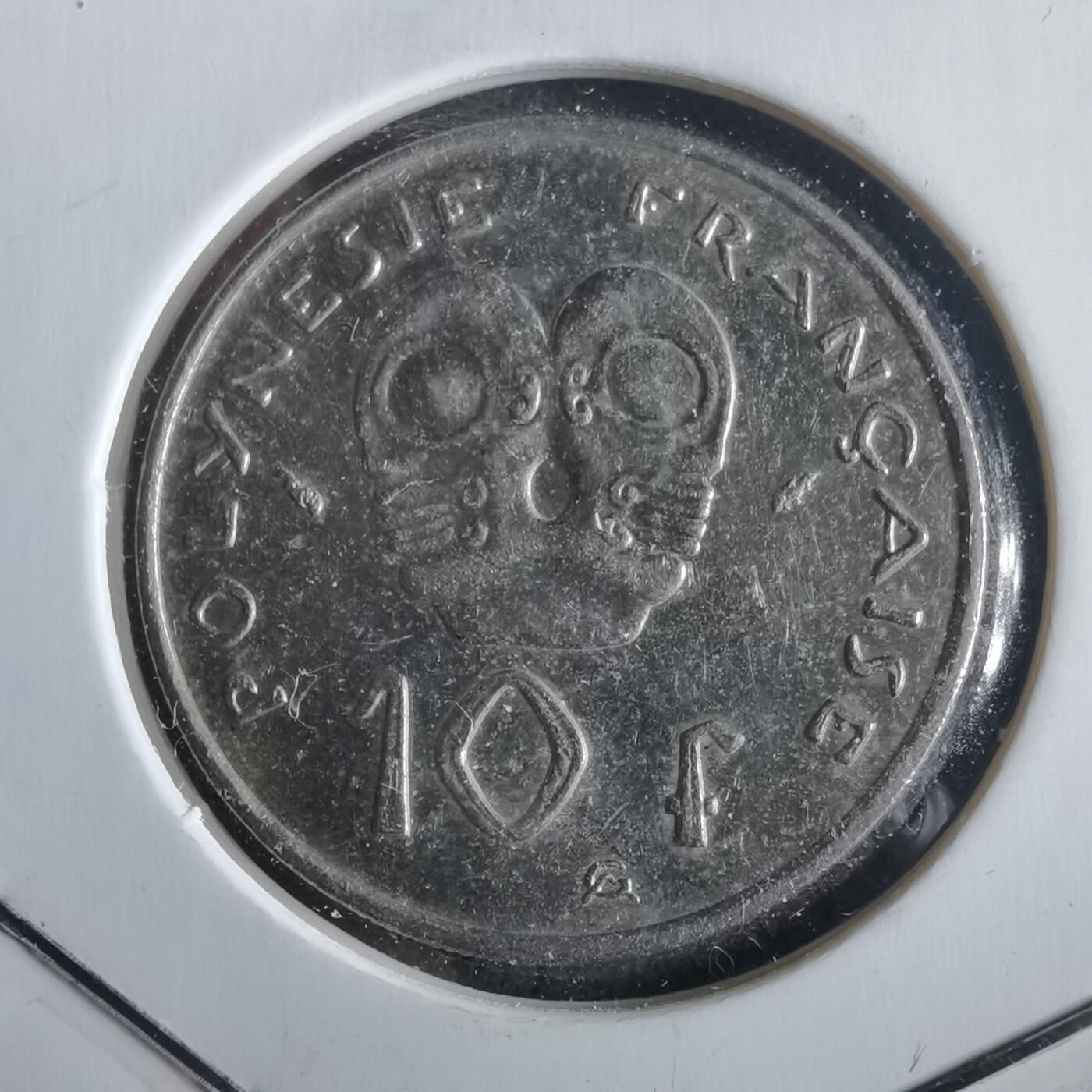 沼泽如烟--第972场 法属波利尼西亚1983年10法郎