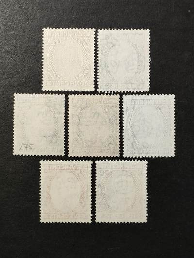 ↓君缘收藏797期☞钱币邮品↓无佣金、可寄存、满30元包邮  英属圣文森特和格林纳丁斯邮票，1955年伊丽莎白二世女王邮票雕刻版