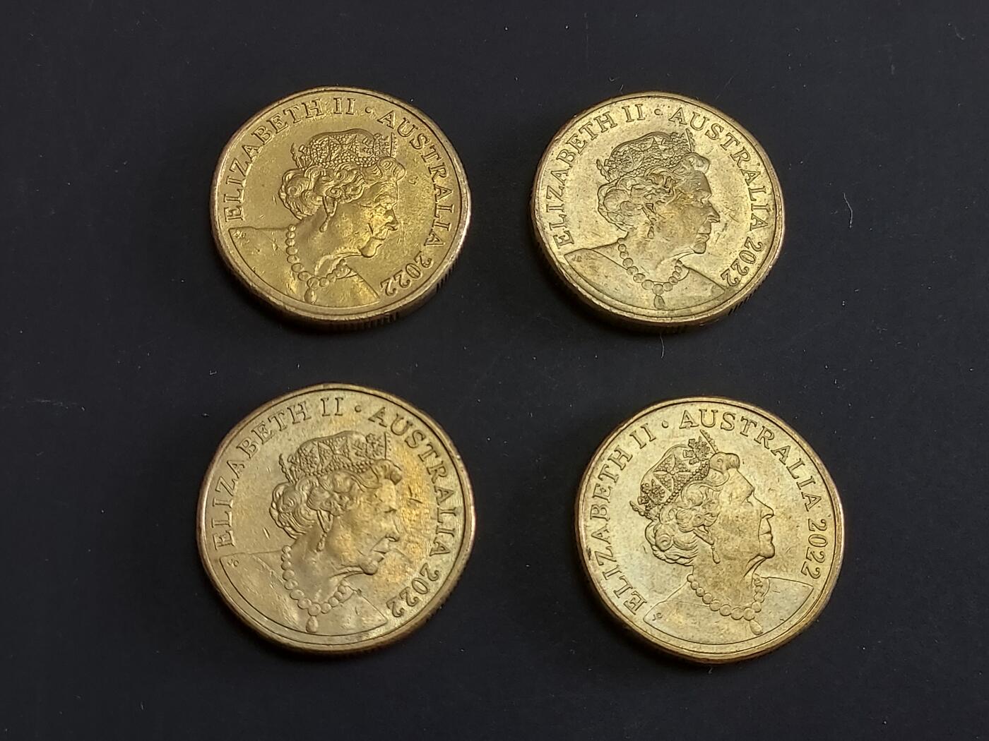 博彦收藏   1月28日 8点 钱币专场 全场包邮 澳洲 恐龙纪念币 4枚