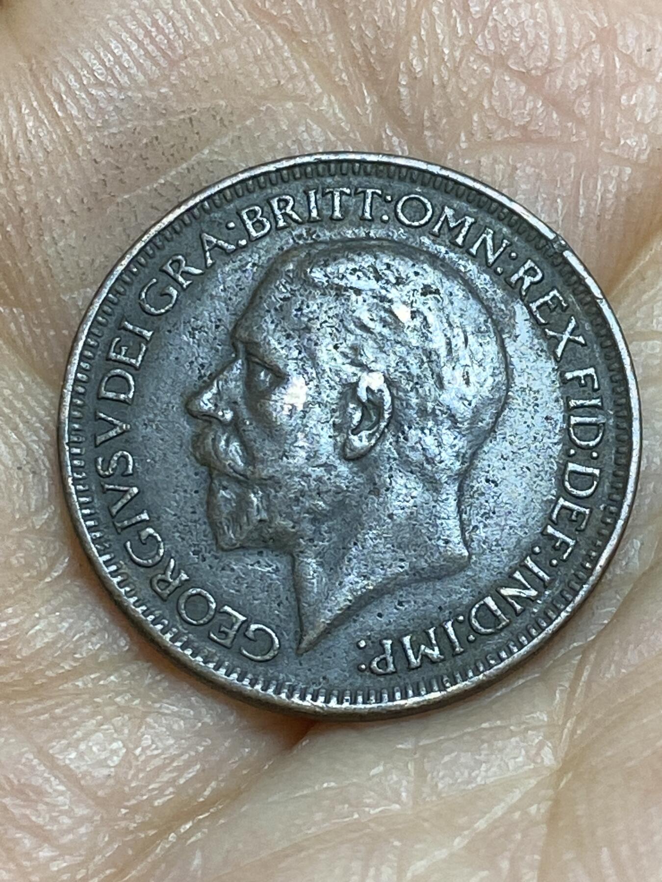 2026年第十四场(总第一百八十三场）外国好品散币场(免佣金) 英国🇬🇧1926年1法新(乔治五世第三版首发年)