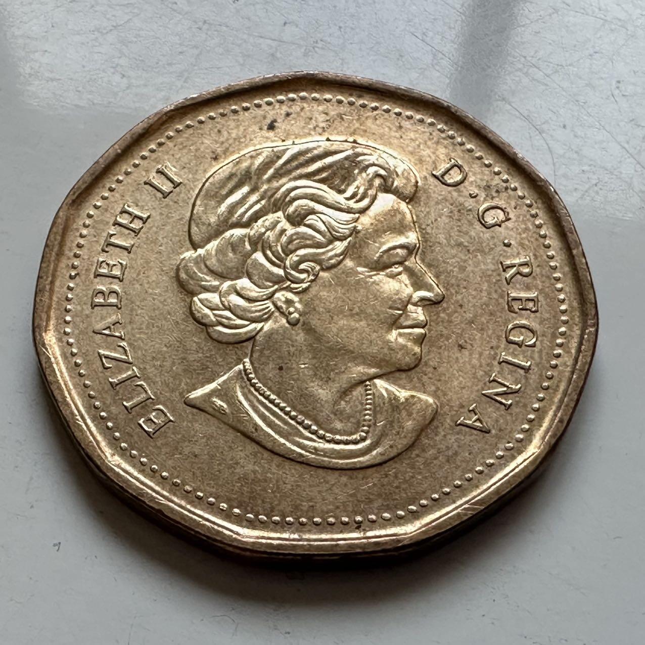 🌹外币初藏🌹🐯2026年第11场  每周二四六晚8️⃣点 接代拍 加拿大2010年¥1纪念币