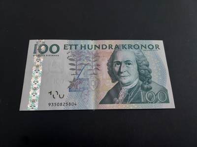 博彦收藏   1月28日 8点 钱币专场 全场包邮 - 瑞典 100克朗 85-9品 