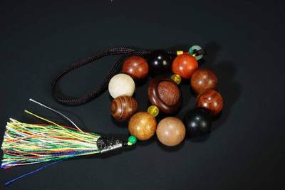 上海都达杂项专场十七（全场包邮） - 天然多宝珠2.0招财进宝流苏车挂87-274