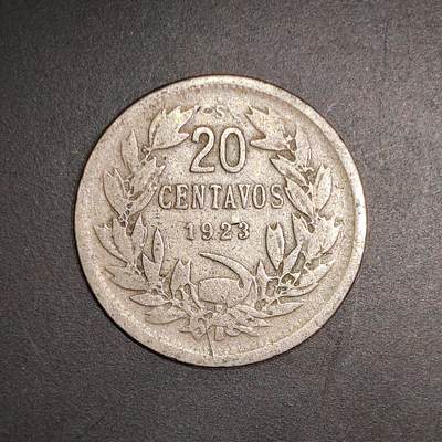 2026C2逸泉钱币C2世界各国纸钞钱币纪念币专场第七场C2 1-420 - 89南美洲智利20分