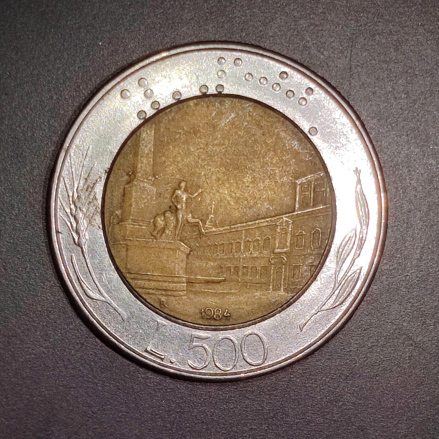 2026C2逸泉钱币C2世界各国纸钞钱币纪念币专场第七场C2 1-420 80意大利双色硬币