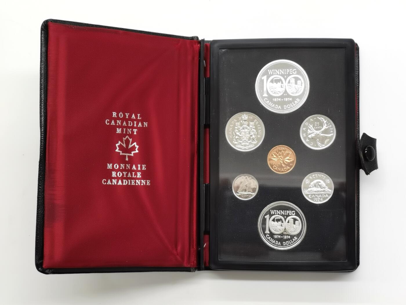 博洋堂世界钱币拍卖第158期（全场包邮） 加拿大套币含27克大银币一枚（50%银）