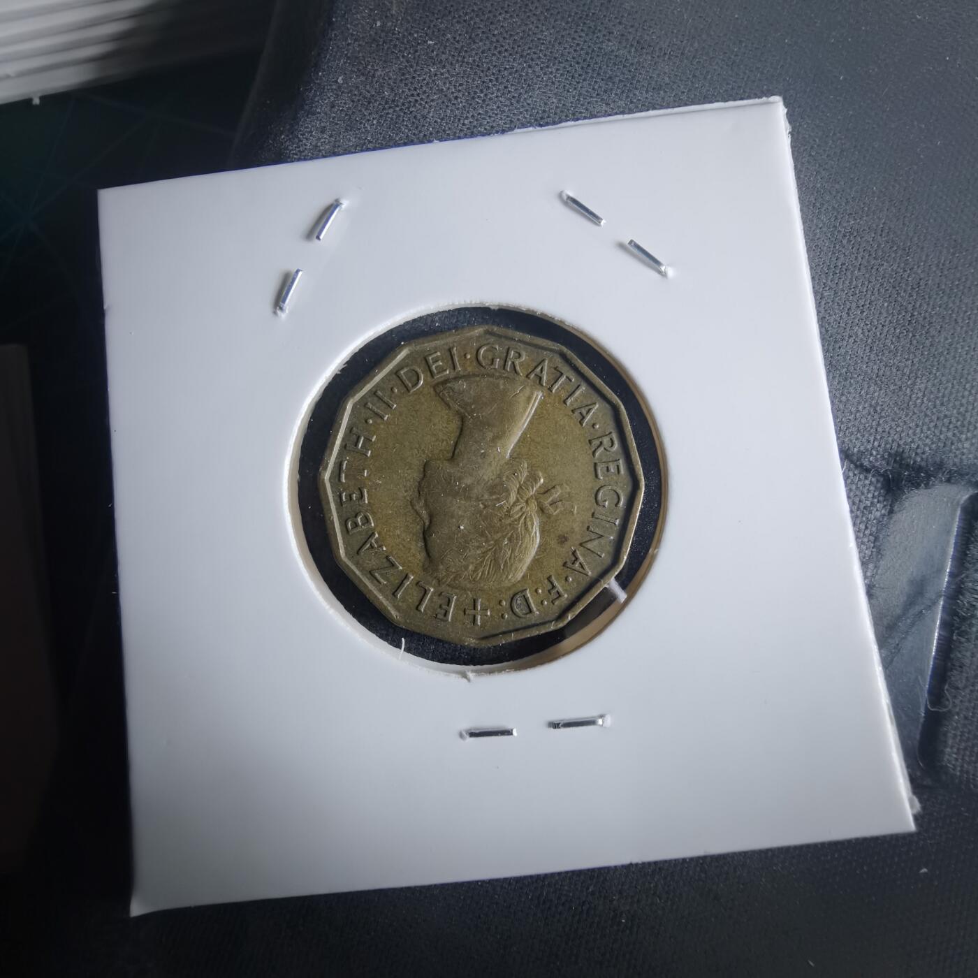 沼泽如烟--第972场 英国1958年3便士