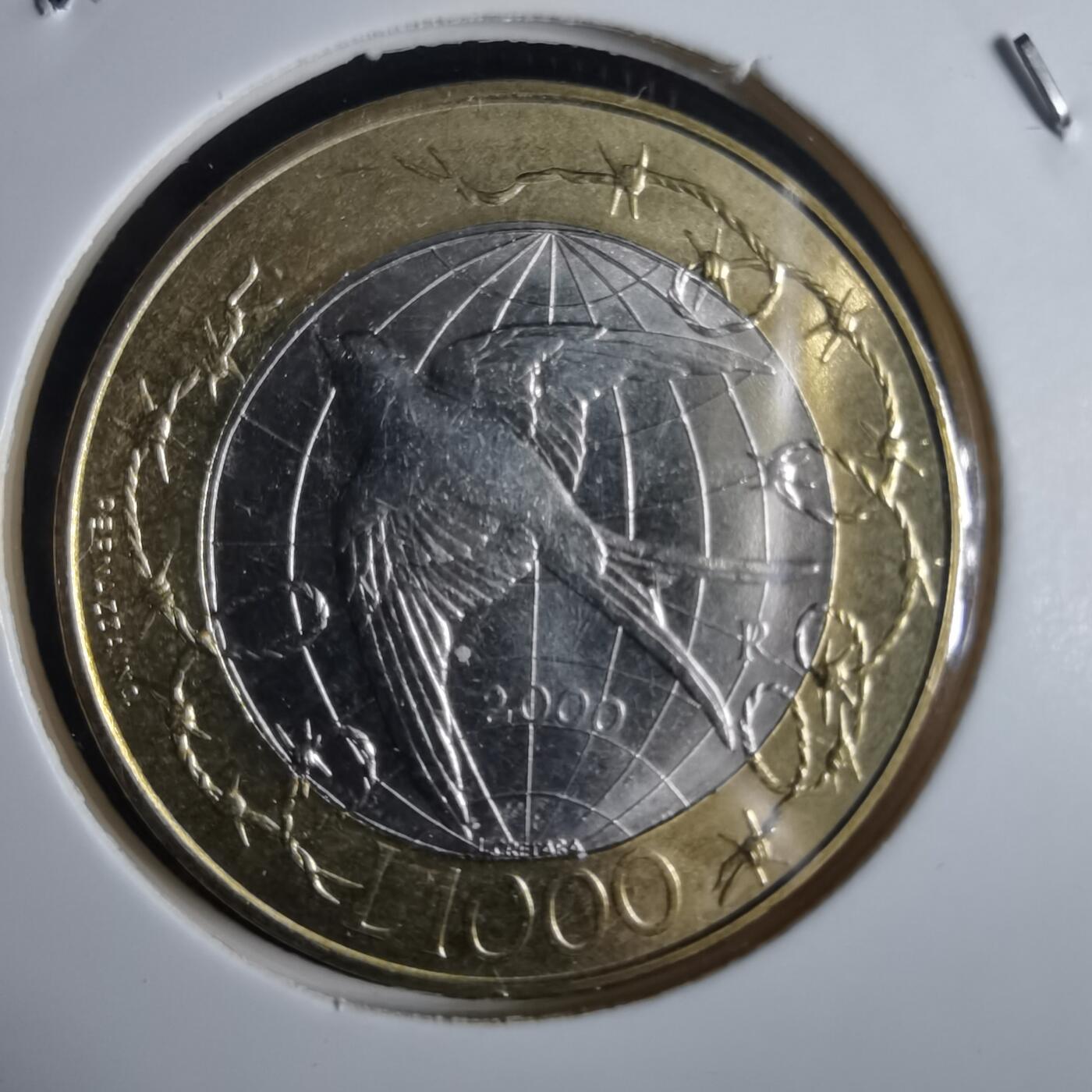 沼泽如烟--第972场 圣马力诺2000年1000里拉