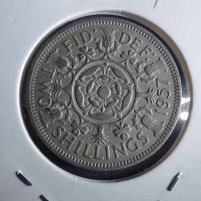 沼泽如烟--第972场 - 英国1957年2先令