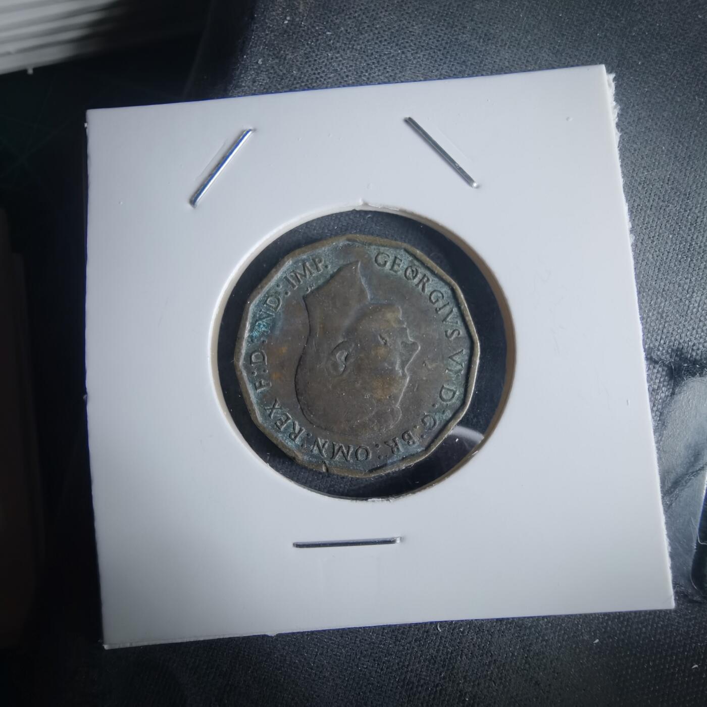 沼泽如烟--第972场 英国1941年3便士