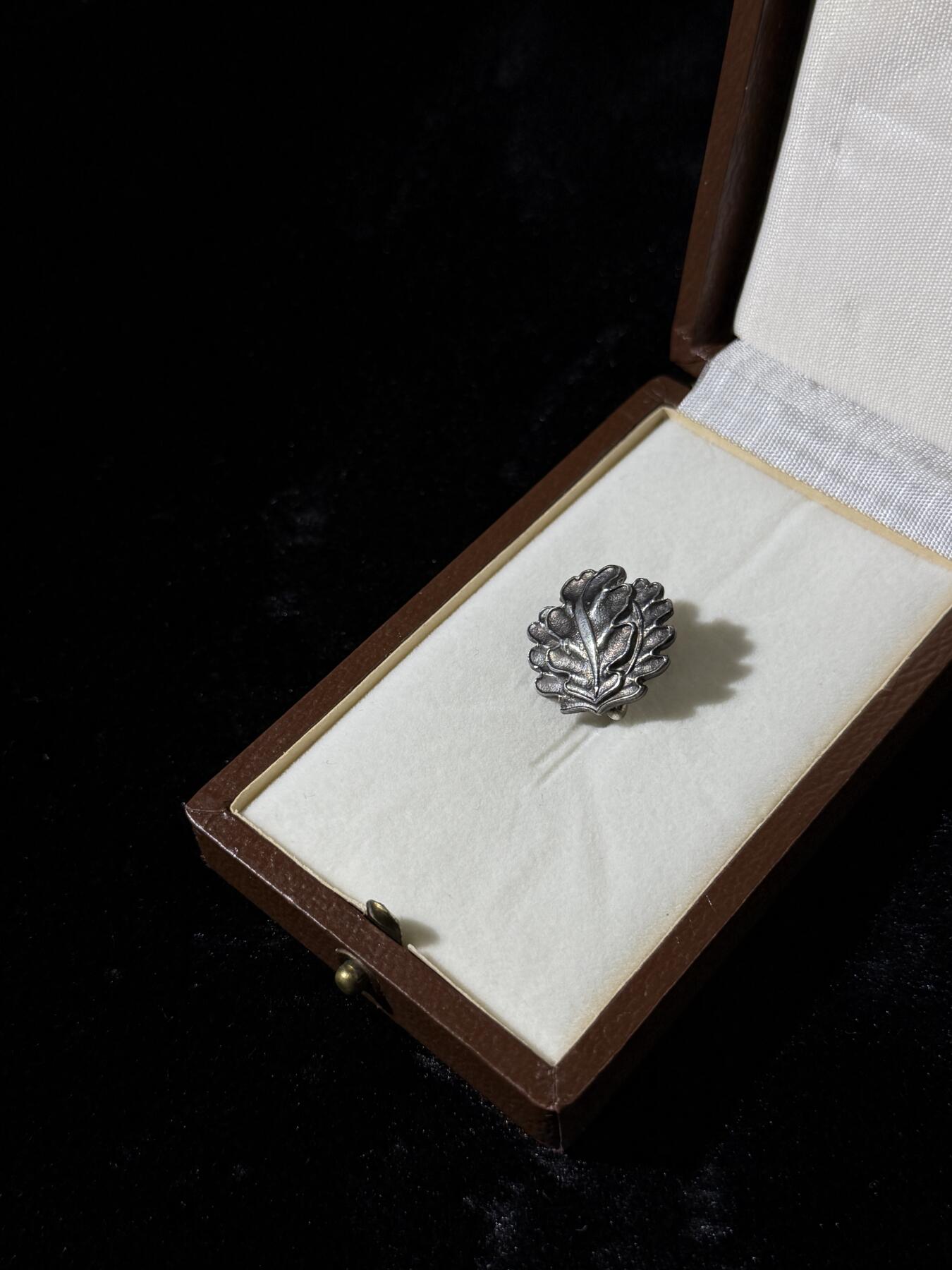 戎马世界章牌大赏第110期 德国骑士级铁十字勋章橡树叶勋饰，后造！