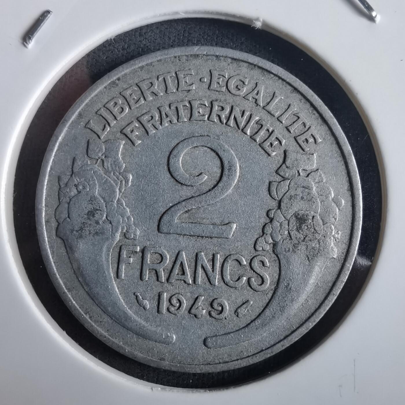 沼泽如烟--第972场 法国1949年2法郎