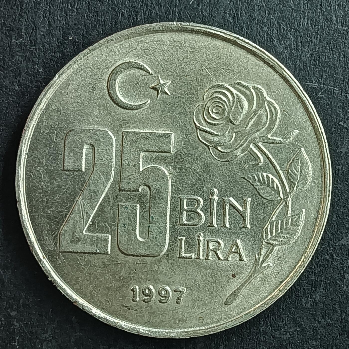 逸泉钱币2026第十五场世界钱币纪念币纸钞A883-1213A 1046 土耳其25分保护环境