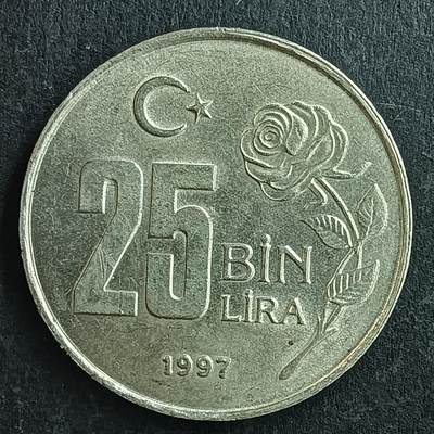 逸泉钱币2026第十五场世界钱币纪念币纸钞A883-1213A - 1046 土耳其25分保护环境