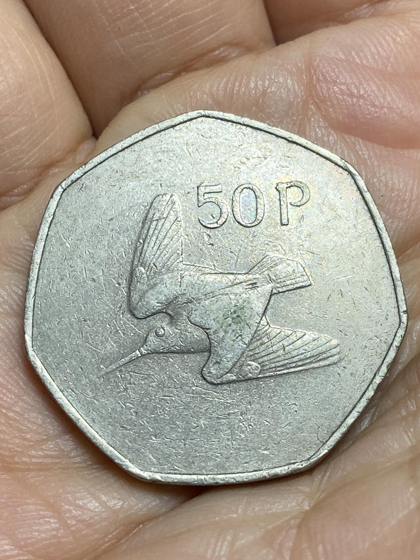 2026年第十四场(总第一百八十三场）外国好品散币场(免佣金) 爱尔兰🇮🇪1975年50便士(共和国时期第二套)