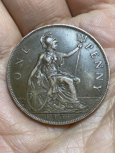 2026年第十四场(总第一百八十三场）外国好品散币场(免佣金) - 英国🇬🇧1931年1便士(乔治五世第三版)