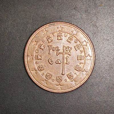 2026C2逸泉钱币C2世界各国纸钞钱币纪念币专场第七场C2 1-420 - 165欧盟1欧分硬币