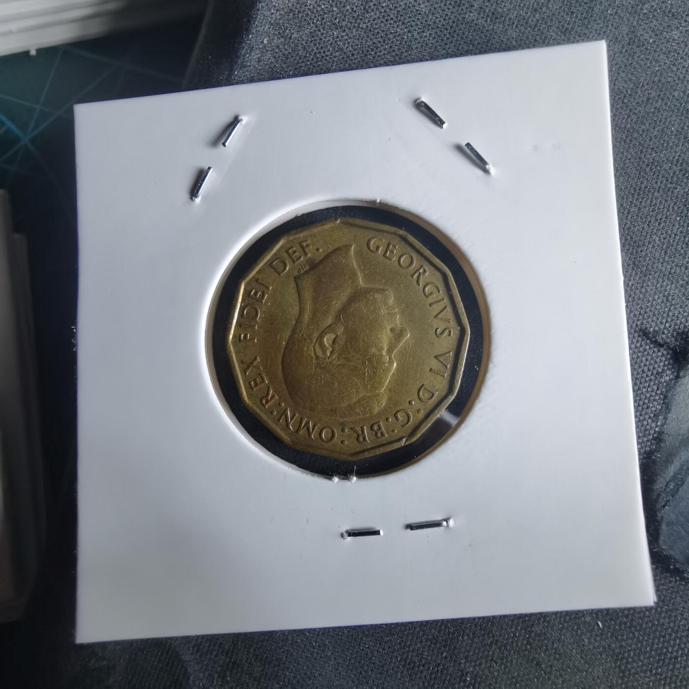 沼泽如烟--第972场 英国1952年3便士