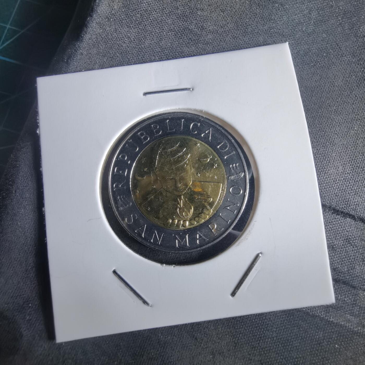 沼泽如烟--第972场 圣马力诺1999年500里拉