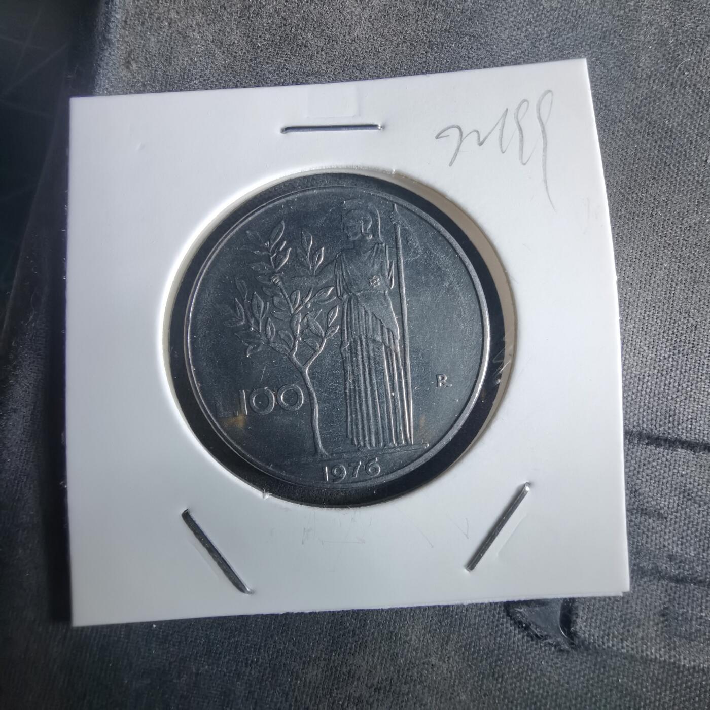 沼泽如烟--第972场 意大利1976年100里拉