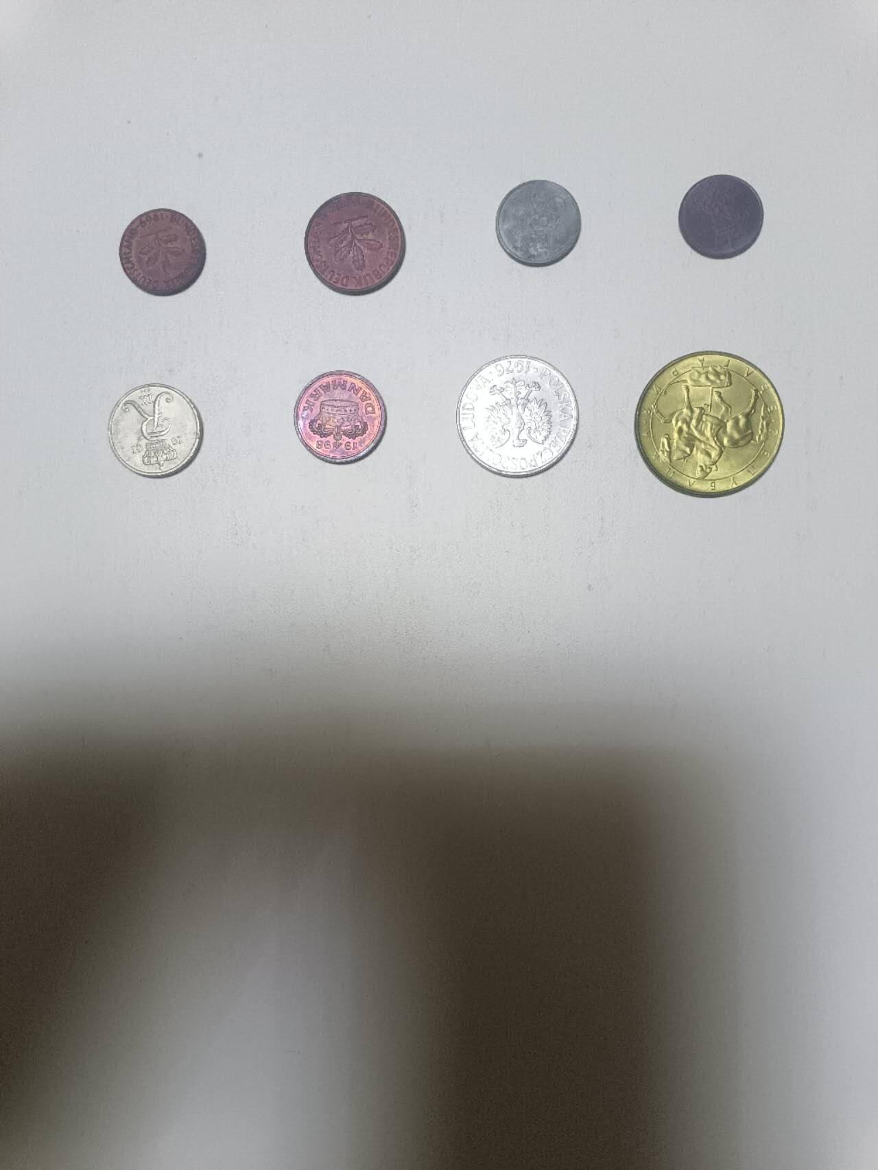 【20260127】非全新纸币和硬币第329场 欧洲国家8枚硬币不同版本
