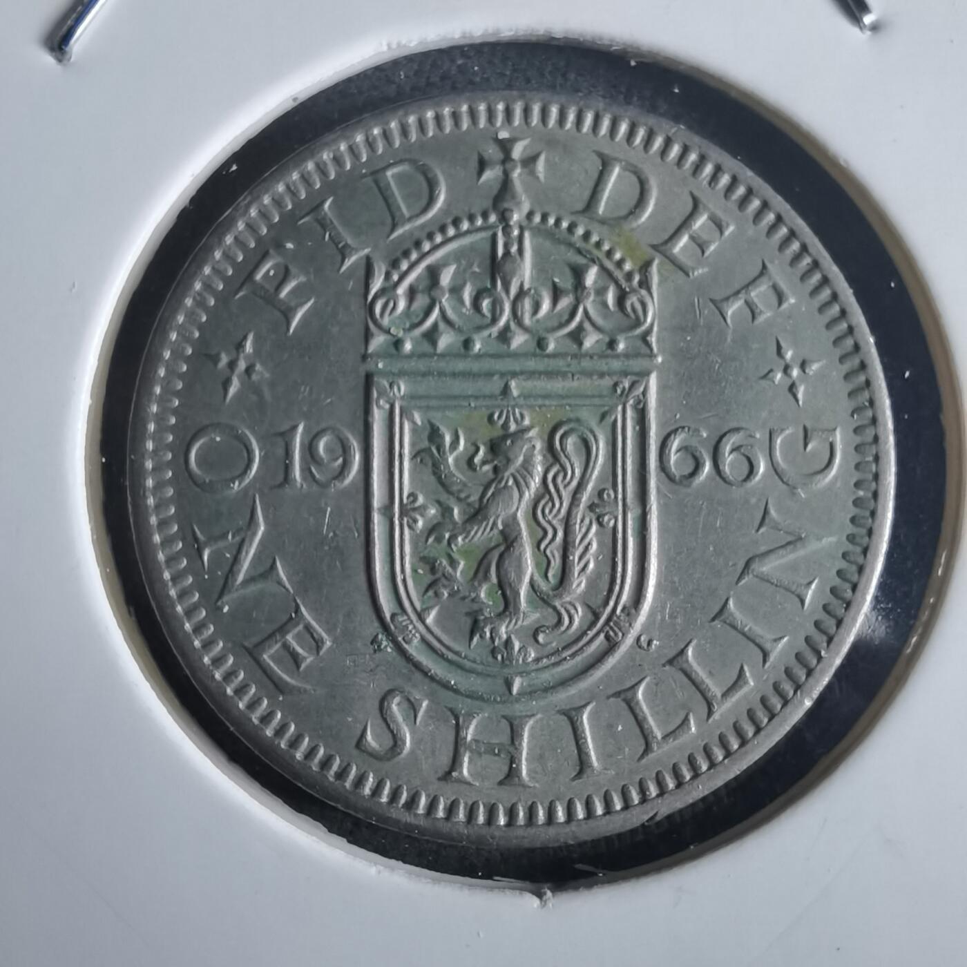 沼泽如烟--第972场 英国1966年1先令