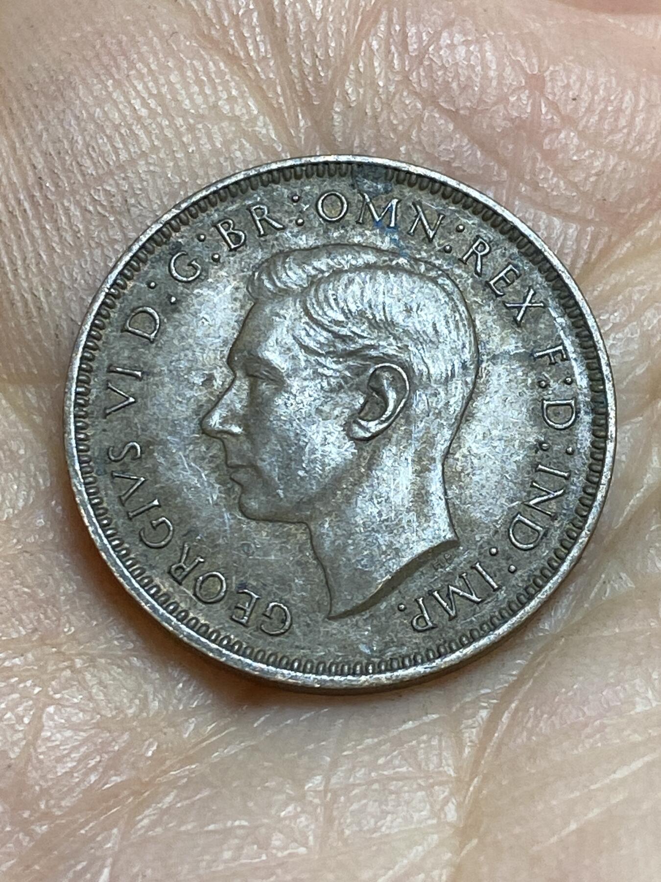 2026年第十四场(总第一百八十三场）外国好品散币场(免佣金) 英国🇬🇧1939年1法新(乔治六世第一版)