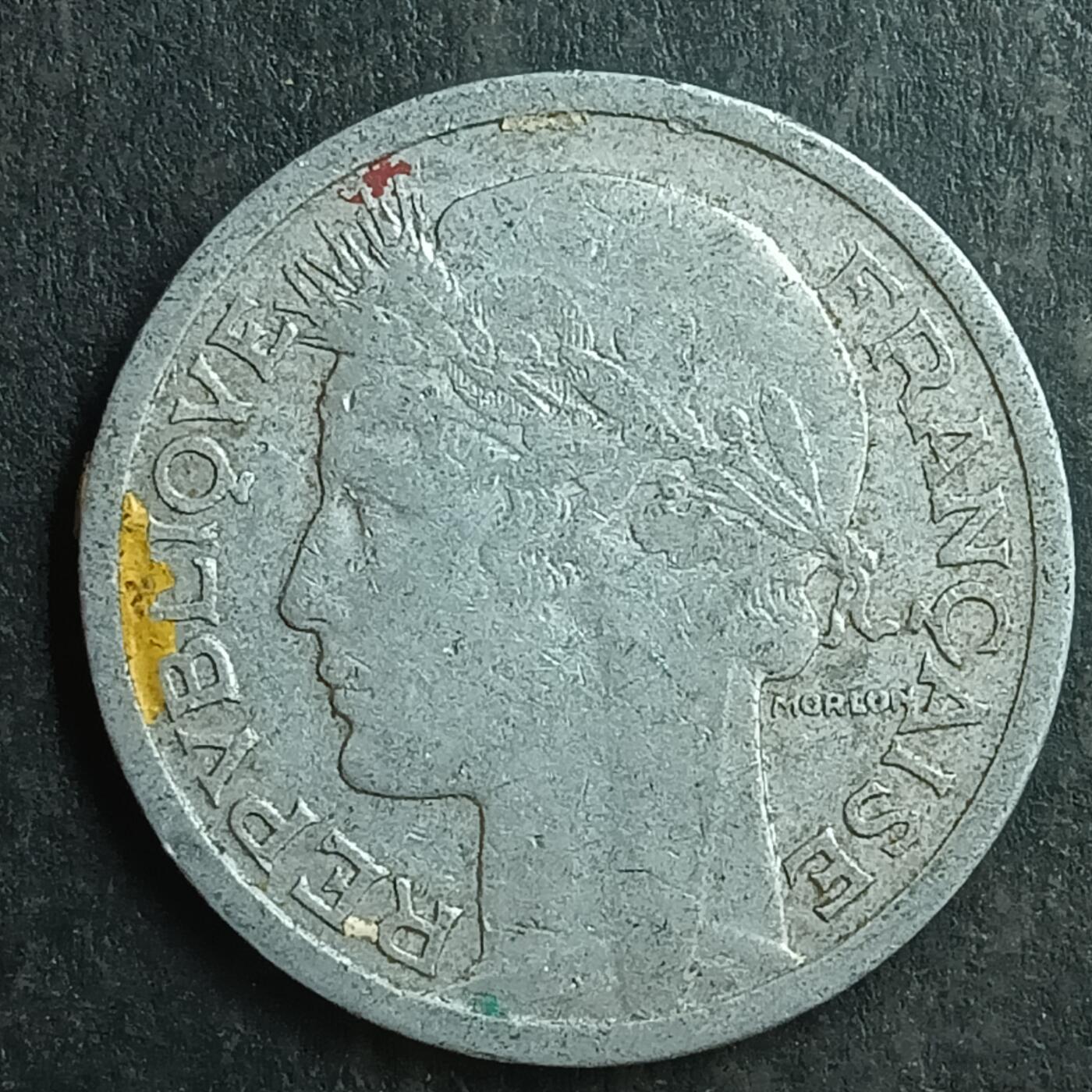 逸泉钱币2026第十五场世界钱币纪念币纸钞A883-1213A 1042 法属西非1法郎