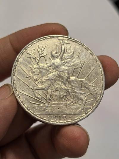 博洋堂世界钱币拍卖第158期（全场包邮） - 墨西哥骑马鹰洋1910年1比索 unc转光品 大热门品种 值得收藏