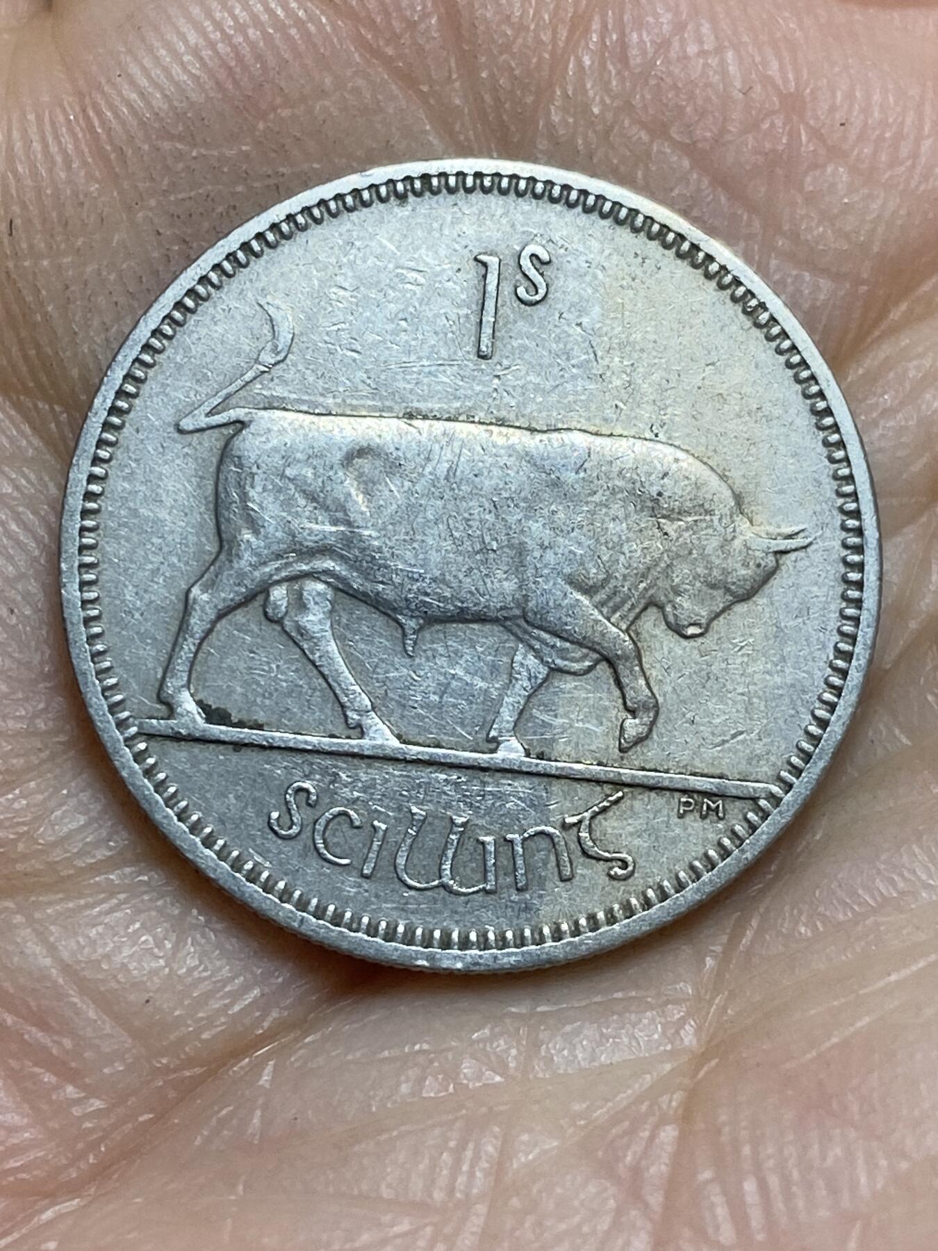 2026年第十四场(总第一百八十三场）外国好品散币场(免佣金) 爱尔兰🇮🇪1959年1先令(共和国时期第一套第二版)