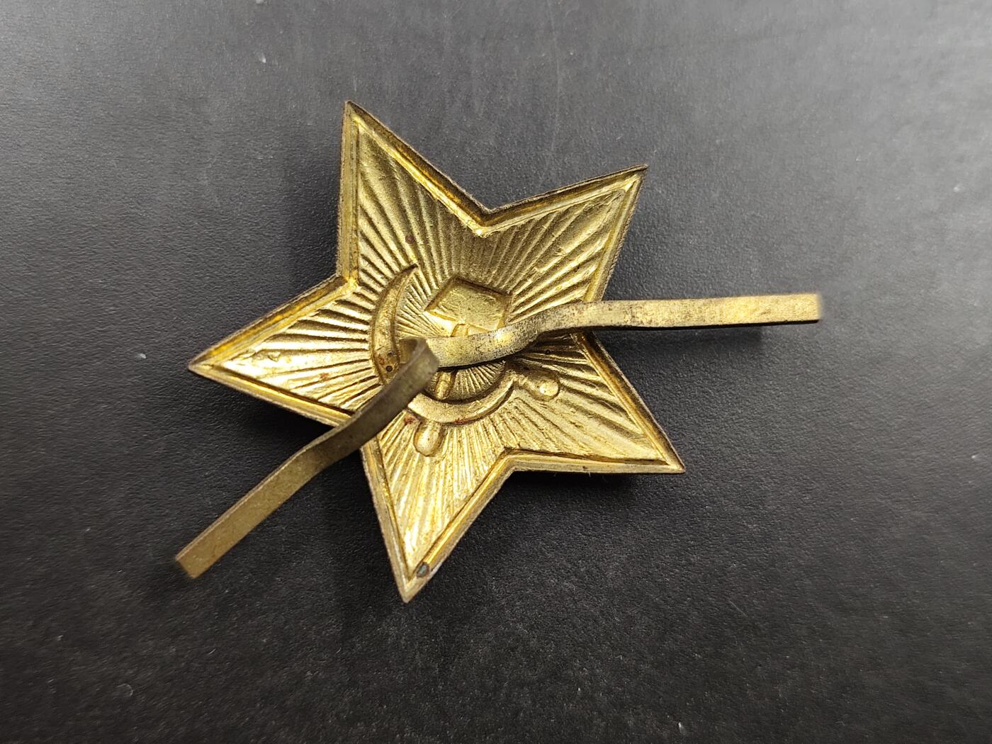 1月22日徽章钱币专场（明天更新，今天累了） 苏联红军帽徽铜制珐琅