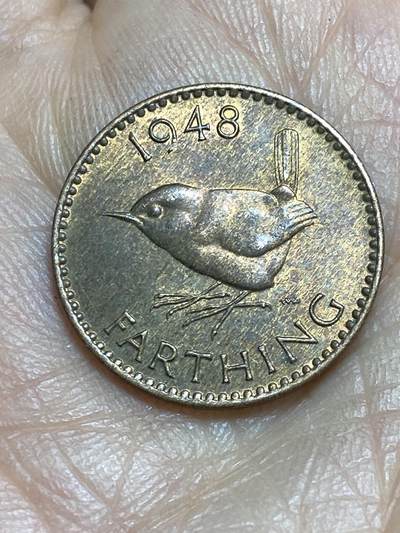 2026年第十四场(总第一百八十三场）外国好品散币场(免佣金) - 英国🇬🇧1948年1法新(乔治六世第一版关门年)