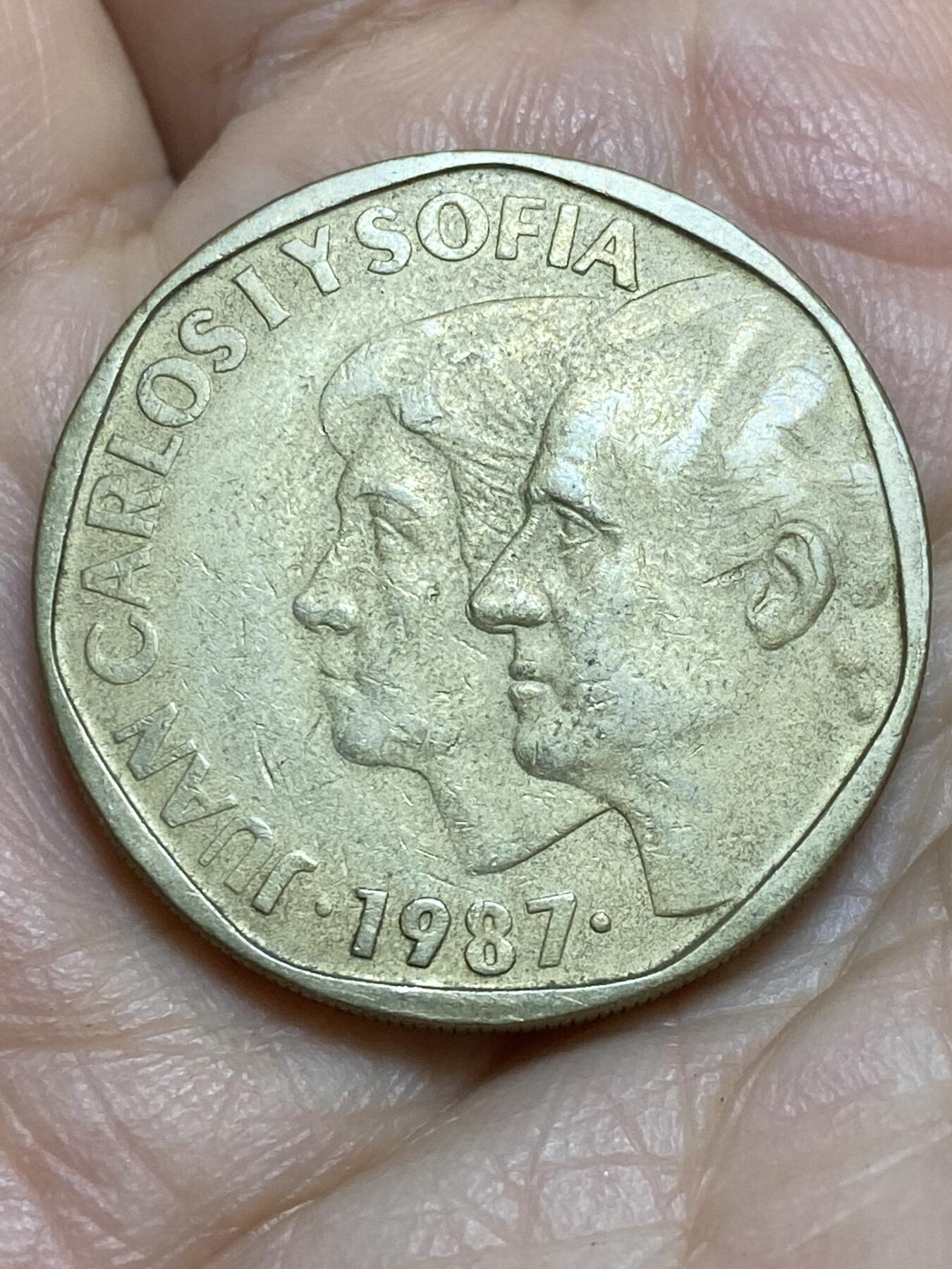 2026年第十四场(总第一百八十三场）外国好品散币场(免佣金) 西班牙🇪🇸1987年500比塞塔(胡安·卡洛斯一世第一版首发年)