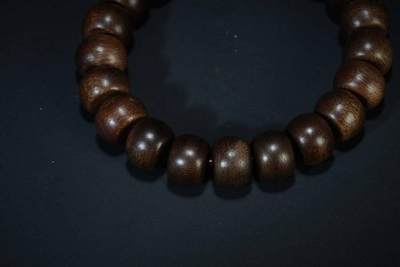 上海都达杂项专场六（全场包邮） 天然文莱软丝沉香苹果珠手串 附鉴定证书87-220