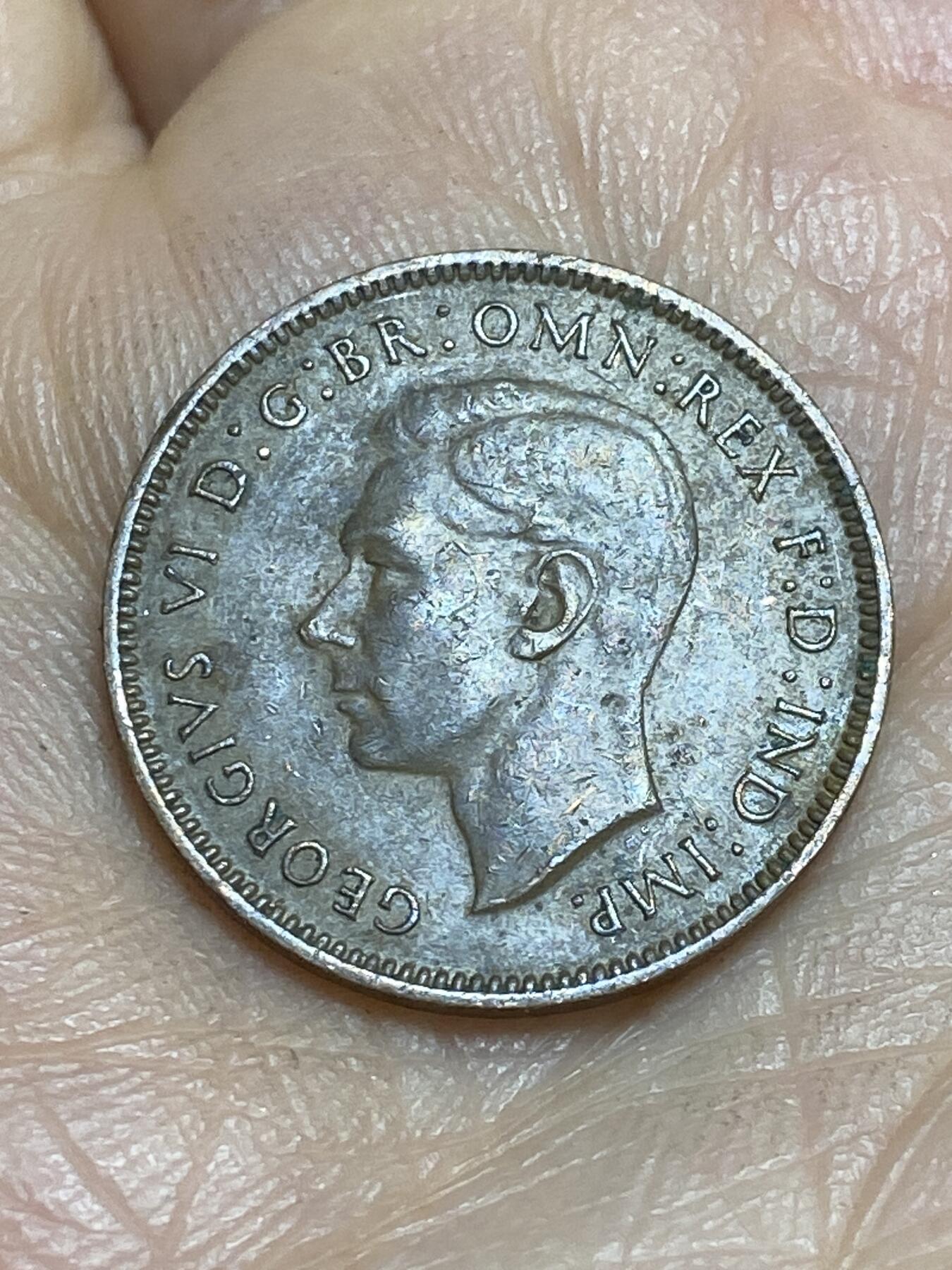 2026年第十四场(总第一百八十三场）外国好品散币场(免佣金) 英国🇬🇧1944年1法新(乔治六世第一版)