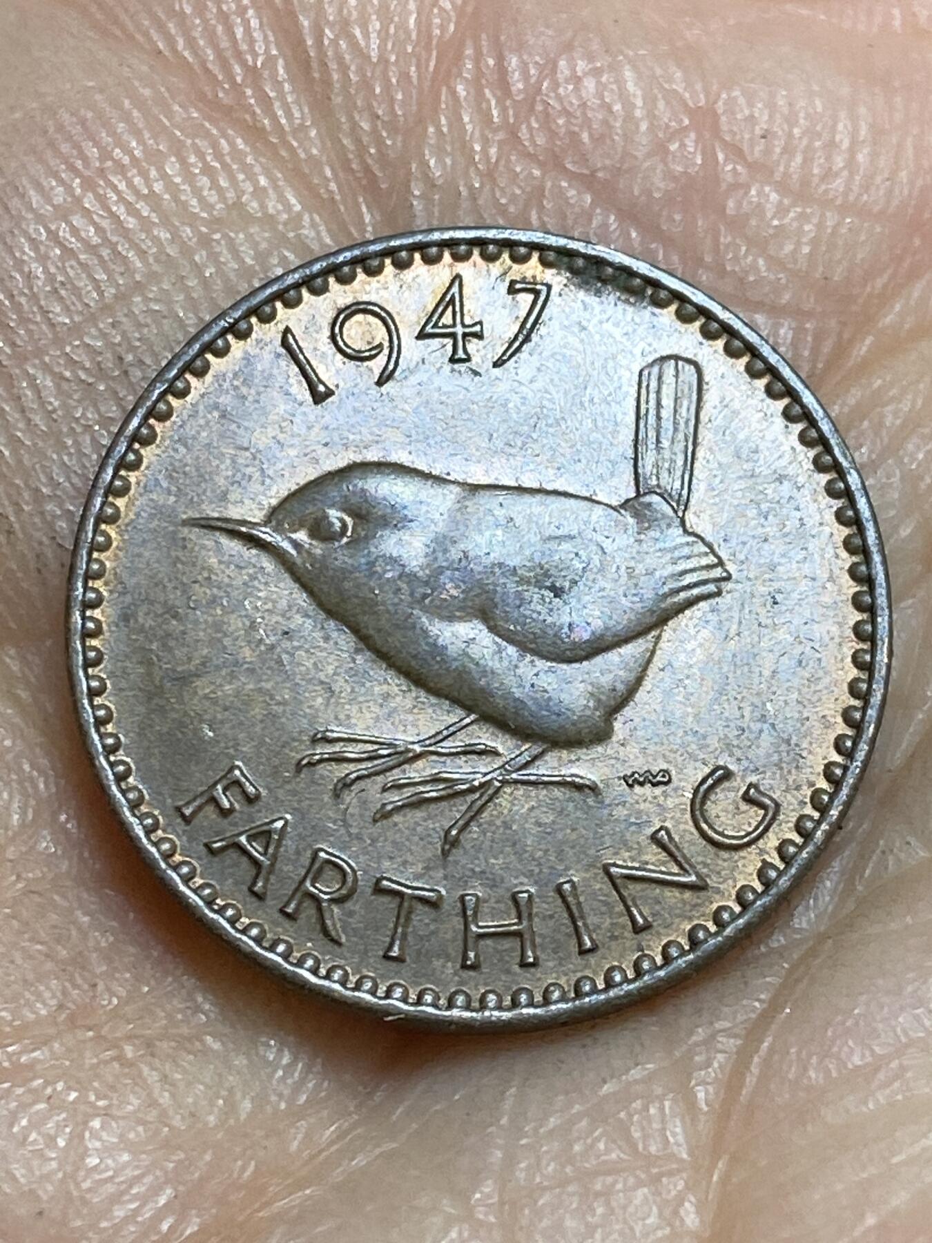 2026年第十四场(总第一百八十三场）外国好品散币场(免佣金) 好品–英国🇬🇧1947年1法新(乔治六世第一版)