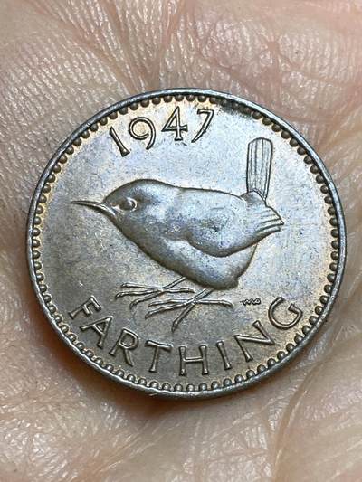 2026年第十四场(总第一百八十三场）外国好品散币场(免佣金) - 好品–英国🇬🇧1947年1法新(乔治六世第一版)