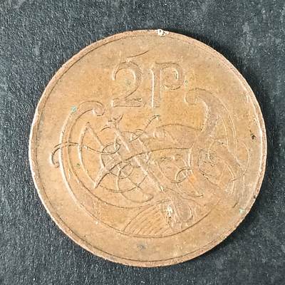 逸泉钱币2026第十五场世界钱币纪念币纸钞A883-1213A - 937 爱尔兰2便士