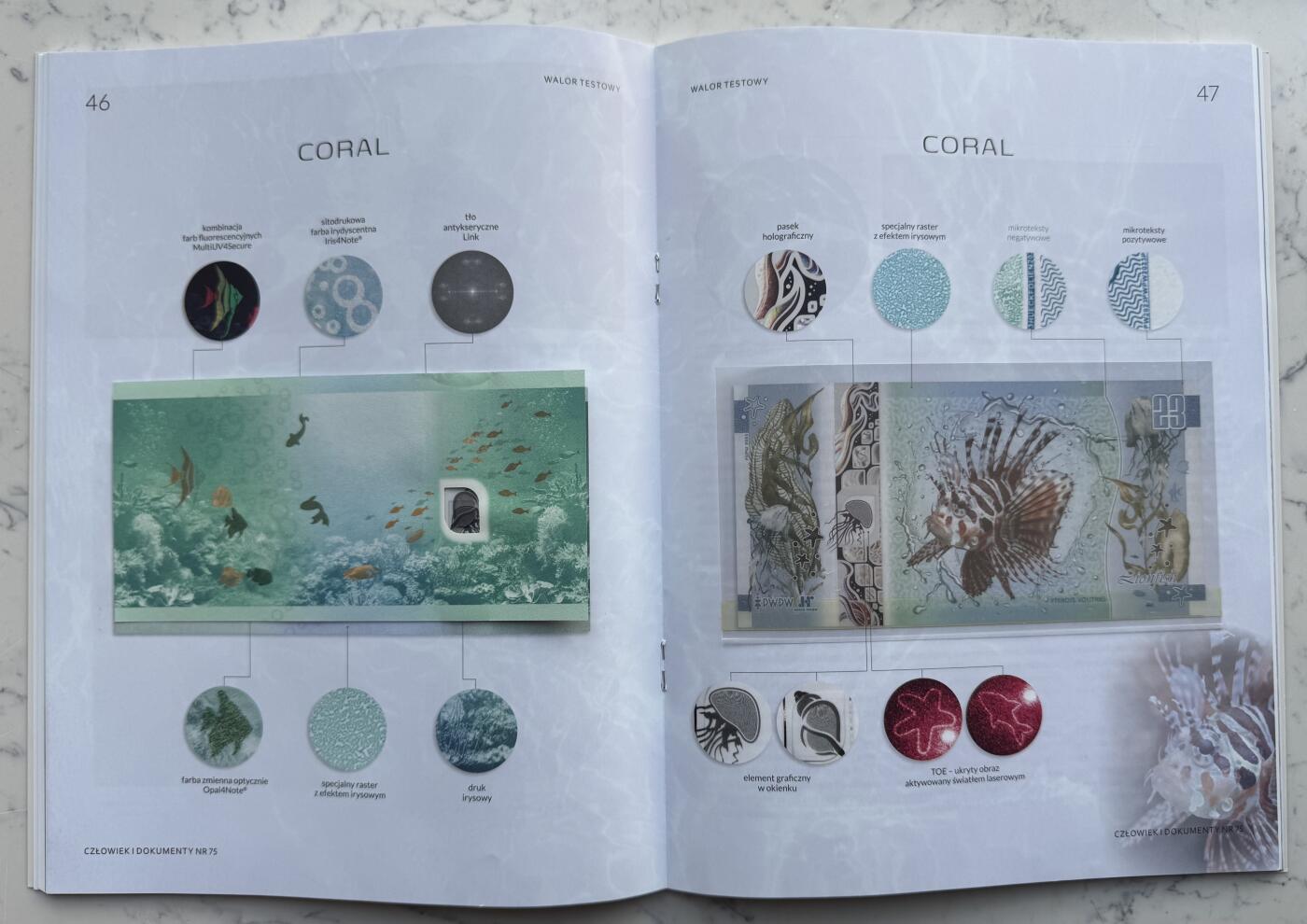 2026第2场（总第229期）：精品测试钞、连体钞综合场 版二/海螺窗 波兰PWPW“狮子鱼”窗口测试钞册装UNC