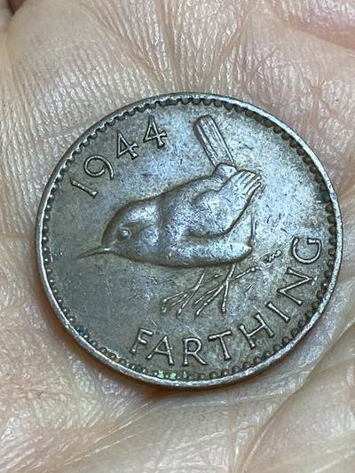 2026年第十四场(总第一百八十三场）外国好品散币场(免佣金) - 英国🇬🇧1944年1法新(乔治六世第一版)