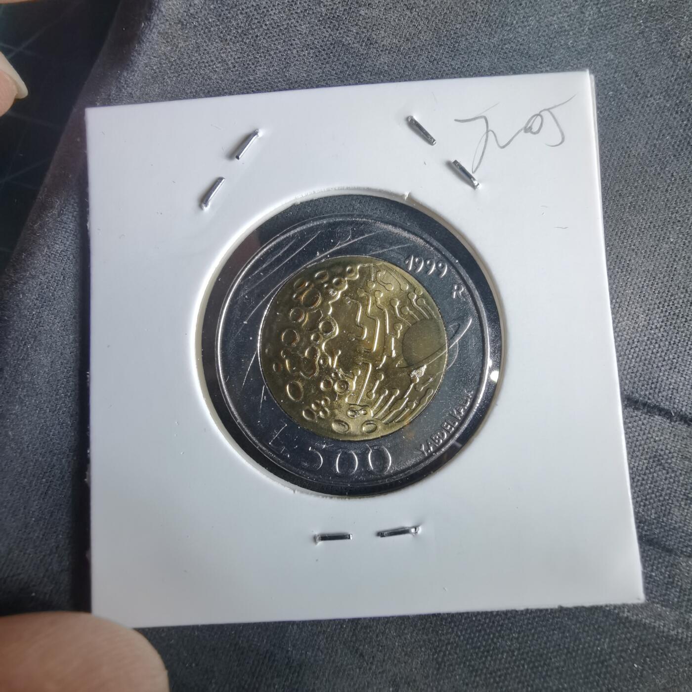 沼泽如烟--第972场 圣马力诺1999年500里拉